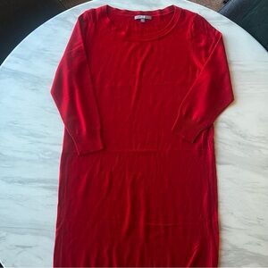 Red Sweater Dress